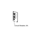 8A Circuit Breaker And Panel Mount - MX4613