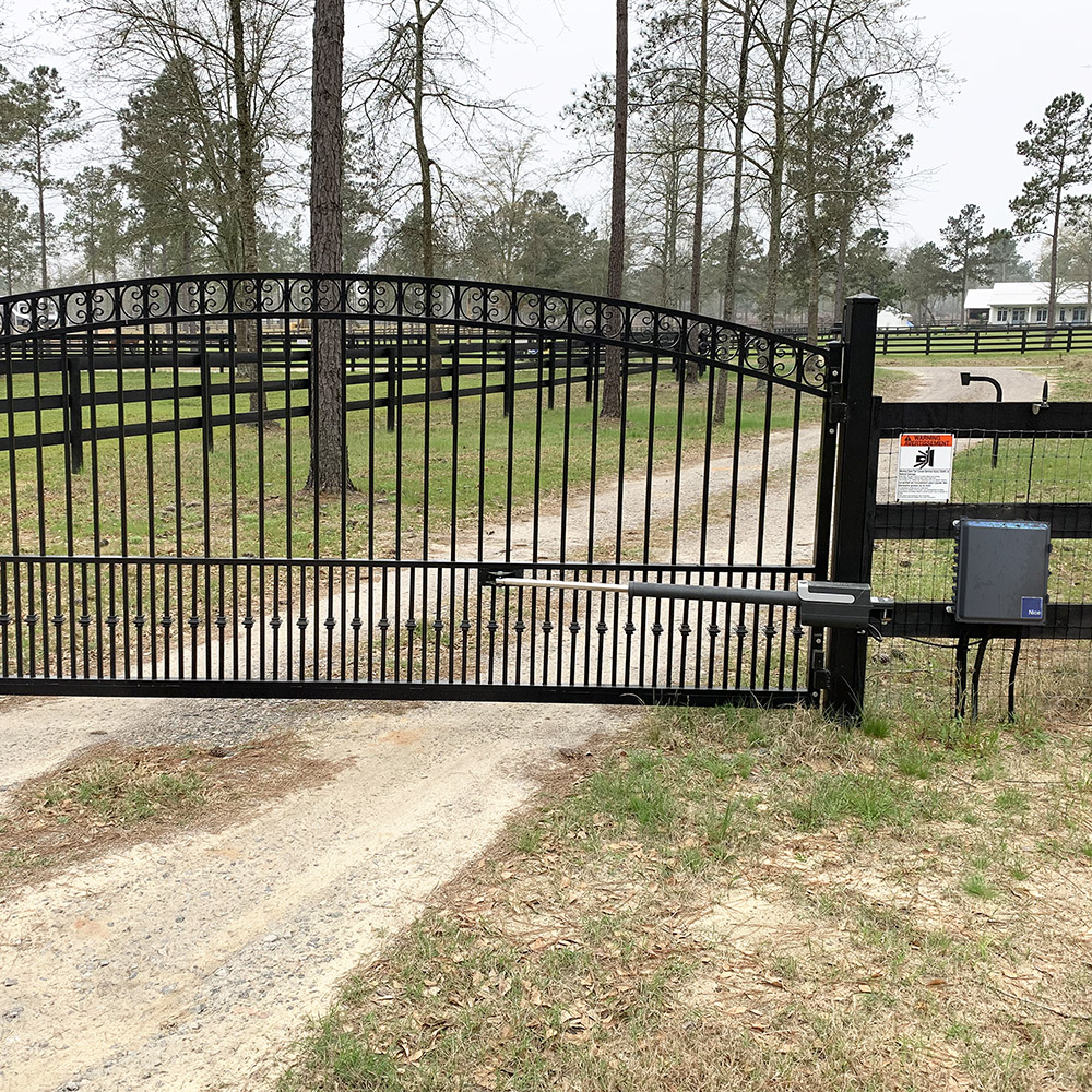 Nice Titan12L Swing Gate Operator Installation Nice Titan12L Swing Gate Operator Installation
